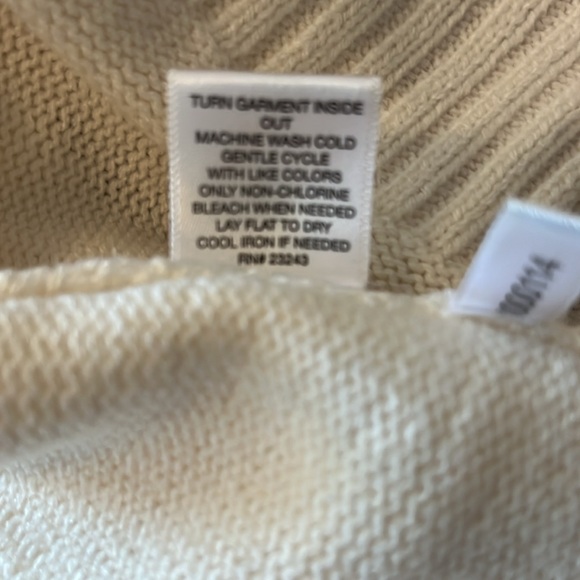 New York & Company boatneck sweater with flower detail - Picture 10 of 10